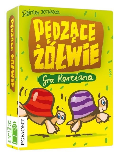 okładka Pędzące Żółwie - gra karciana książka