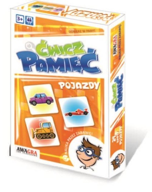 okładka Ćwicz pamięć Pojazdy książka