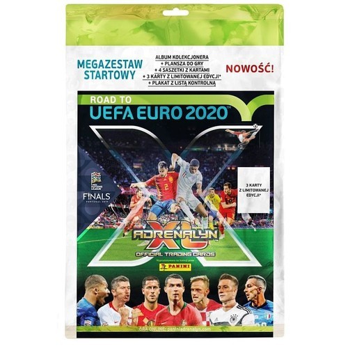 okładka Road to UEFA Euro 2020 Adrenalyn XL Megazestaw startowy książka