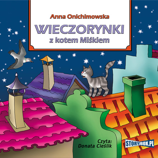 okładka Wieczorynki z kotem Miśkiem audiobook | MP3 | Anna Onichimowska