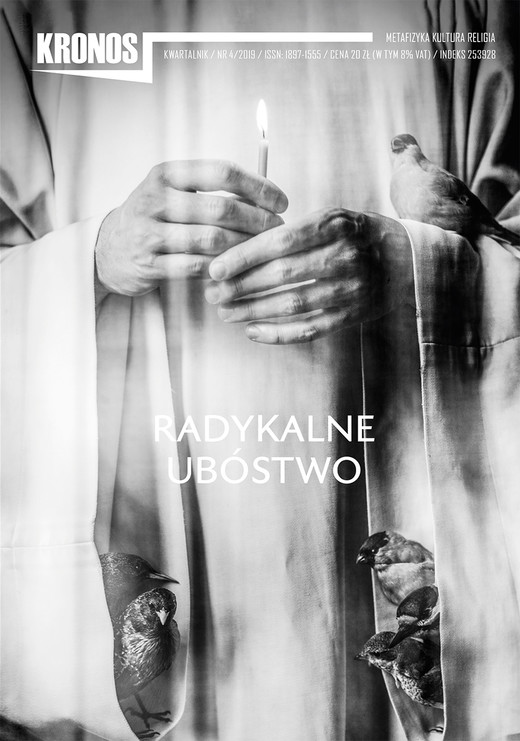 okładka Kronos 4/2019. Radykalne ubóstwo ebook | epub, mobi | Opracowania Zbiorowe
