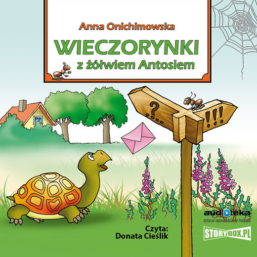 okładka Wieczorynki z żółwiem Antosiem audiobook | MP3 | Anna Onichimowska