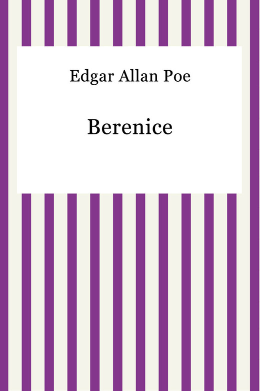 okładka Berenice ebook | epub, mobi | Edgar Allan Poe