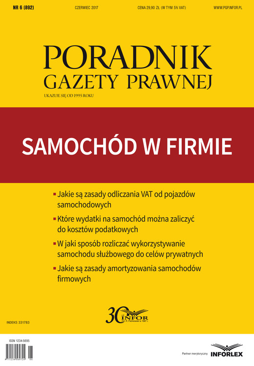 okładka Samochód w firmie ebook | pdf | INFOR PL SA