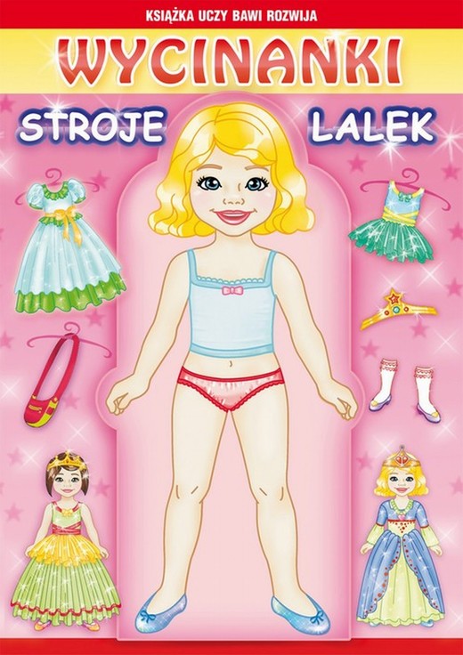 okładka Wycinanki. Stroje lalek ebook | pdf | Anna Pietrzykowska