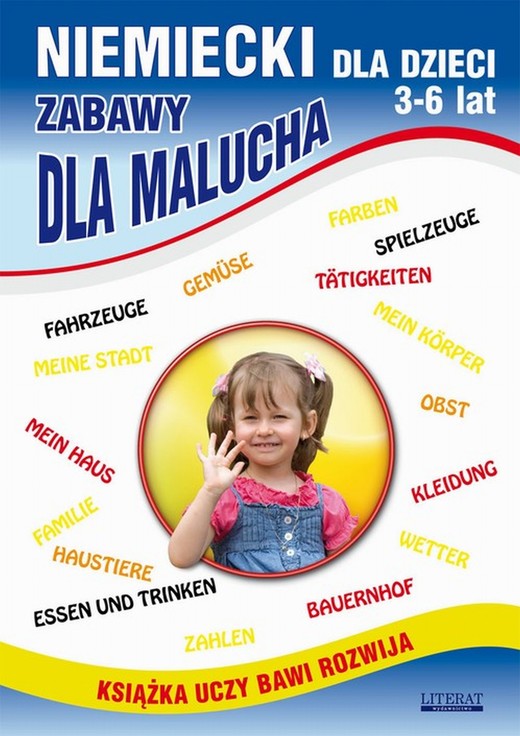 okładka Niemiecki dla dzieci 3-6 lat. Zabawy dla malucha ebook | pdf | Katarzyna Piechocka-Empel, Monika von Basse