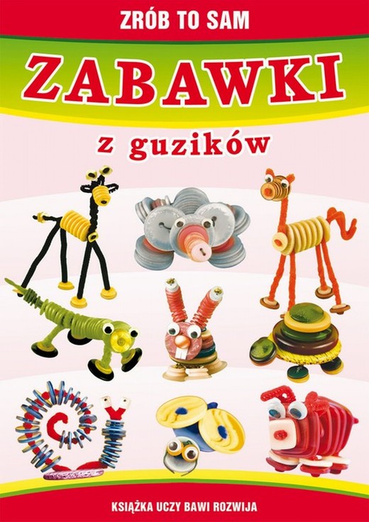 okładka Zabawki z guzików. Zrób to sam ebook | pdf | Beata Guzowska