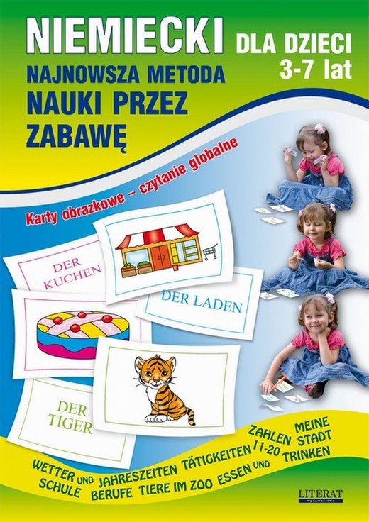 okładka Niemiecki dla dzieci 3-7 lat. Najnowsza metoda nauki przez zabawę ebook | pdf | Katarzyna Piechocka-Empel, Monika von Basse