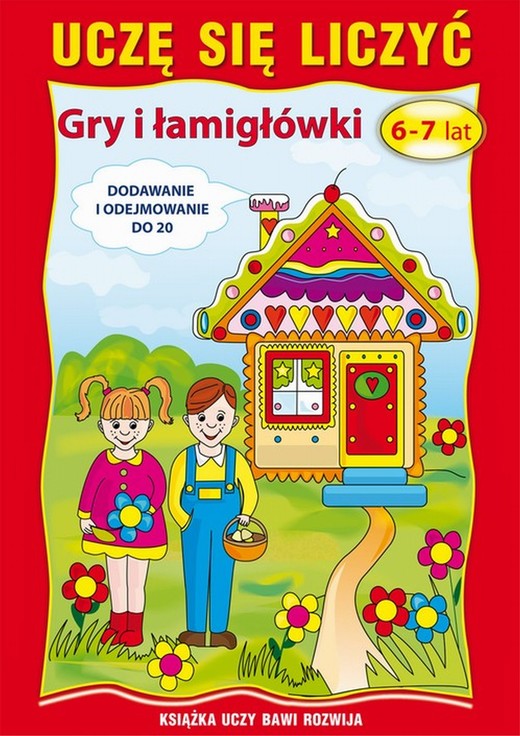 okładka Uczę się liczyć. Gry i łamigłówki. 6-7 lat ebook | pdf | Beata Guzowska, Katarzyna Kojtka