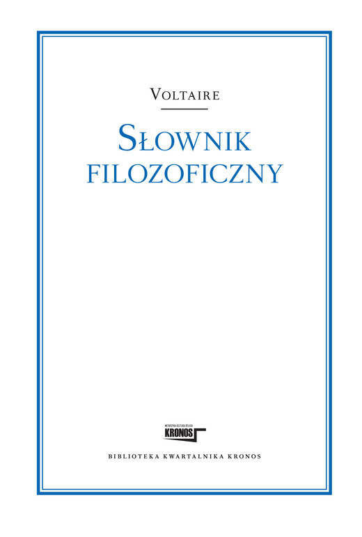 okładka Słownik filozoficzny ebook | epub, mobi | Voltaire, Marian Skrzypek - przekład i wstęp