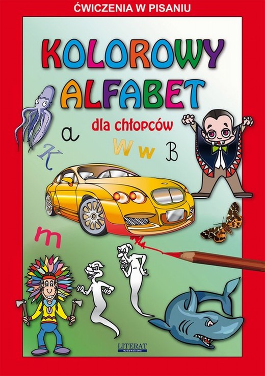 okładka Kolorowy alfabet dla chłopców ebook | pdf | Beata Guzowska, Krzysztof Tonder