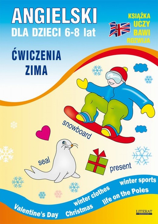 okładka Angielski dla dzieci 6-8 lat. Ćwiczenia. Zima ebook | pdf | Katarzyna Piechocka-Empel