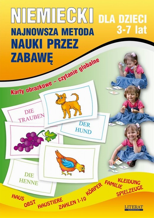 okładka Niemiecki dla dzieci 3-7 lat. Najnowsza metoda nauki przez zabawę ebook | pdf | Katarzyna Piechocka-Empel, Monika von Basse
