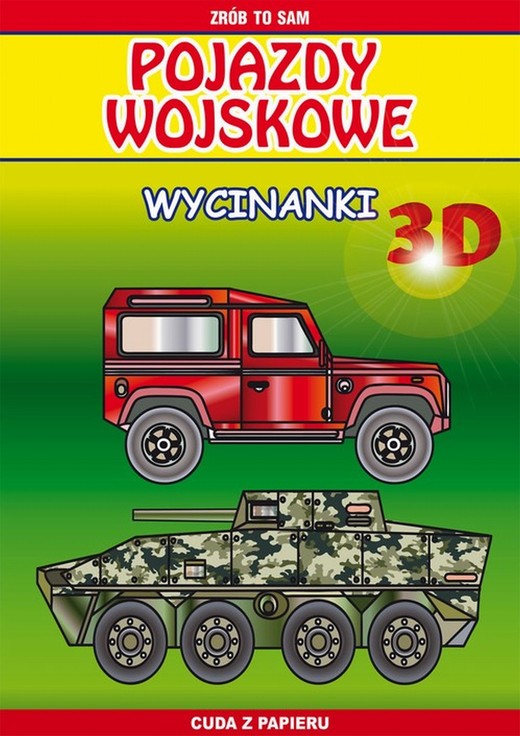 okładka Pojazdy wojskowe. Wycinanki 3D ebook | pdf | Krzysztof Tonder