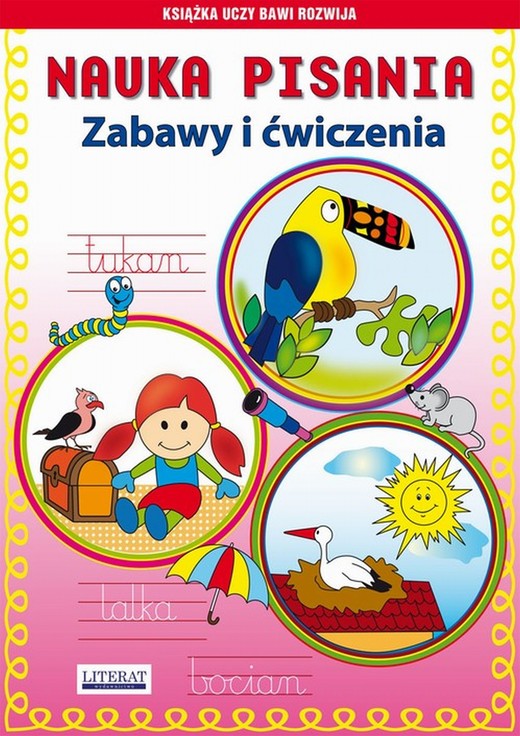 okładka Nauka pisania Zabawy i ćwiczenia ebook | pdf | Beata Guzowska