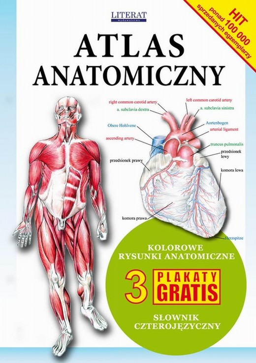 okładka Atlas anatomiczny ebook | pdf | Praca Zbiorowa