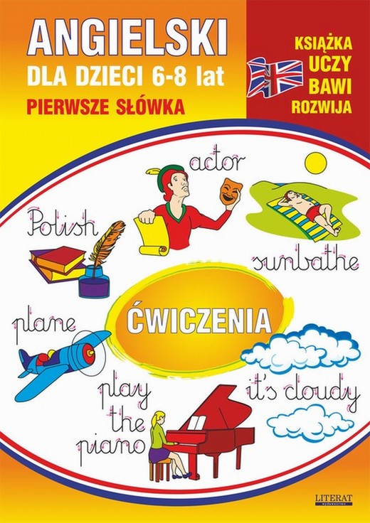 okładka Angielski dla dzieci 12. Pierwsze słówka. Ćwiczenia. 6-8 lat ebook | pdf | Monika Ostrowska