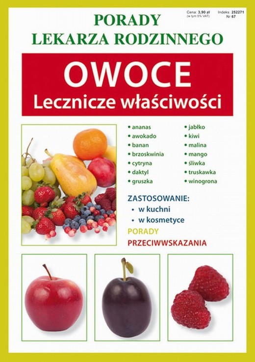 okładka Owoce. Lecznicze właściwości ebook | pdf | Anna Kubanowska