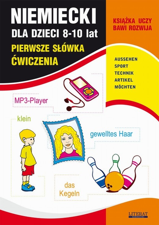 okładka Niemiecki dla dzieci 8-10 lat. Pierwsze słówka. Ćwiczenia ebook | pdf | Joanna Bednarska, Monika von Basse