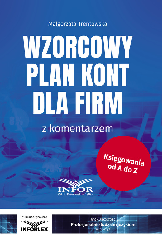 okładka Wzorcowy plan kont dla firm z komentarzem ebook | pdf | Małgorzata Trentowska