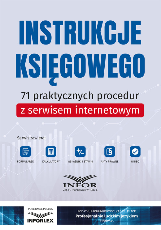 okładka Instrukcje księgowego.71 praktycznych procedur z serwisem internetowym ebook | pdf | Praca Zbiorowa