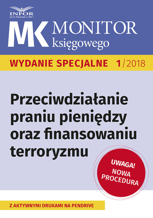 okładka Przeciwdziałanie praniu pieniędzy oraz finansowaniu terroryzmu – nowe procedury ebook | pdf | Kamila Grabowska