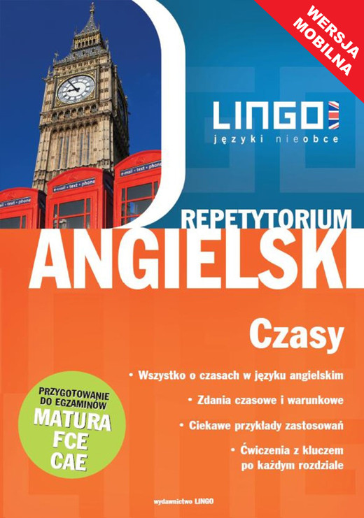 okładka Angielski. Czasy. Wydanie rozszerzone. Wersja mobilna ebook | epub, mobi | Anna Treger