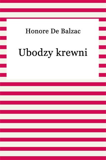 okładka Ubodzy krewni ebook | epub, mobi | Honoriusz Balzak