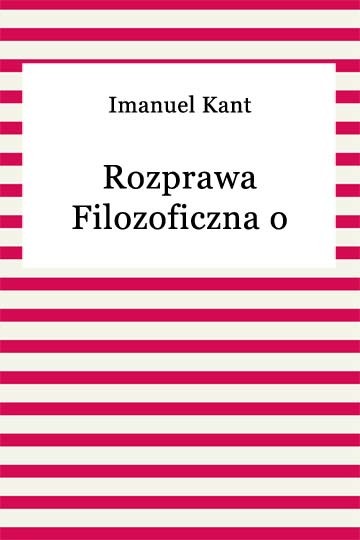 okładka Rozprawa filozoficzna o religii i moralności ebook | epub, mobi | Imanuel Kant