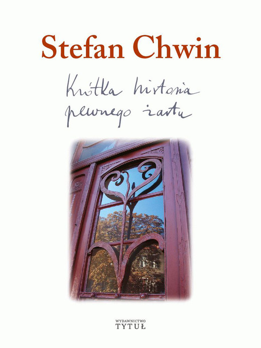 okładka Krótka historia pewnego żartu ebook | epub, mobi | Chwin Stefan