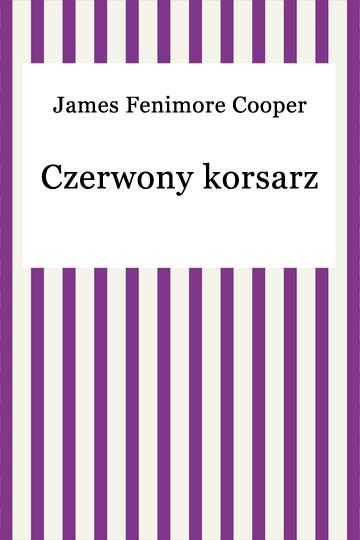 okładka Czerwony korsarz ebook | epub, mobi | James Fenimore Cooper