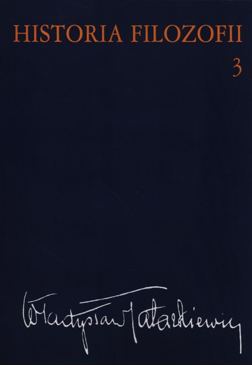 okładka Historia filozofii Tom 3 ebook | epub, mobi | Władysław Tatarkiewicz