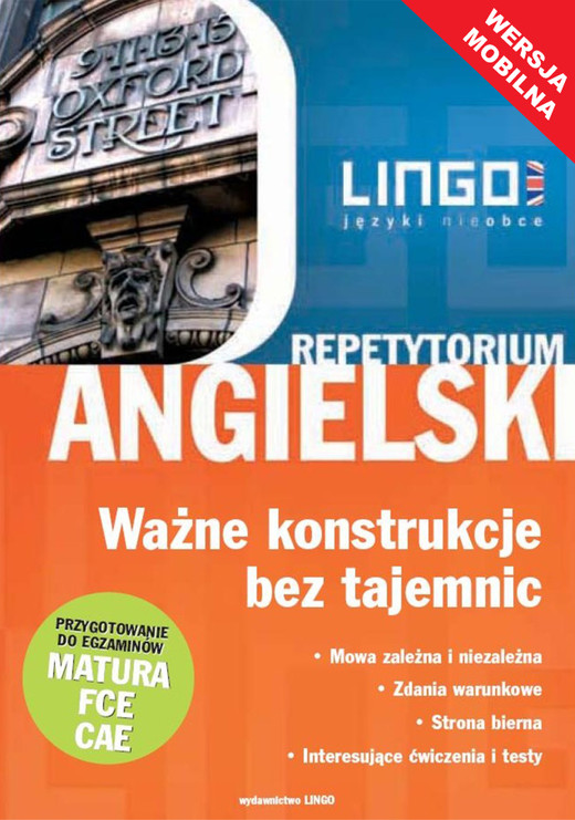 okładka Angielski. Ważne konstrukcje bez tajemnic. Wersja mobilna ebook | epub, mobi | Anna Treger