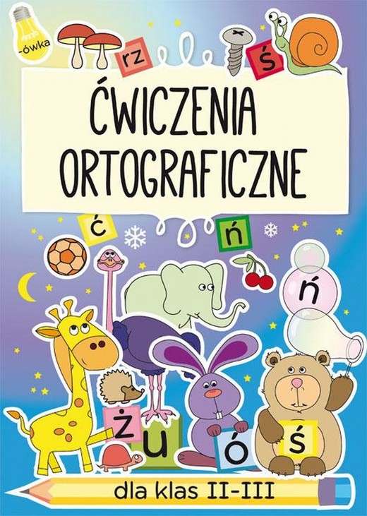 okładka Ćwiczenia ortograficzne dla klas 2-3 ebook | pdf | Beata Guzowska