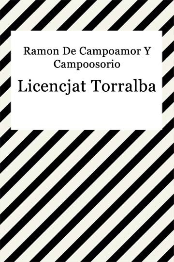 okładka Licencjat Torralba ebook | epub, mobi | Ramon de Campoamor