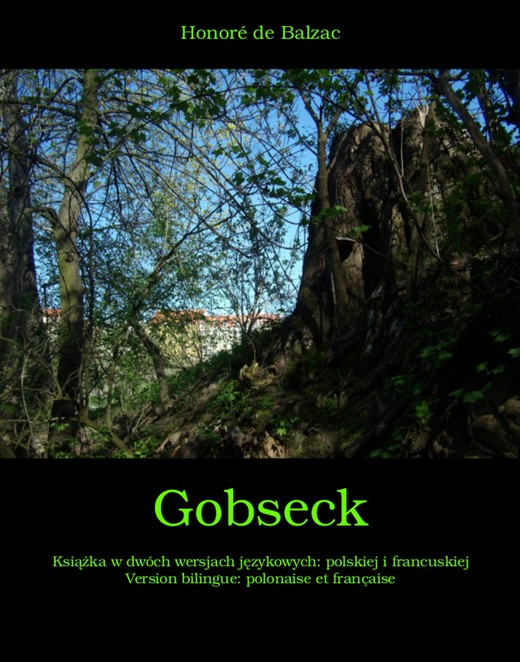 okładka Gobseck ebook | epub, mobi | Honoriusz Balzak