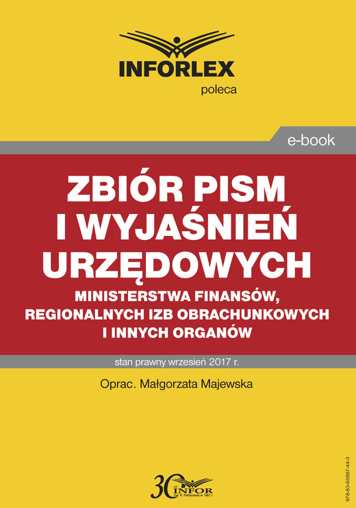 okładka Zbiór pism i wyjaśnień urzędowych ebook | pdf | Małgorzata Majewska