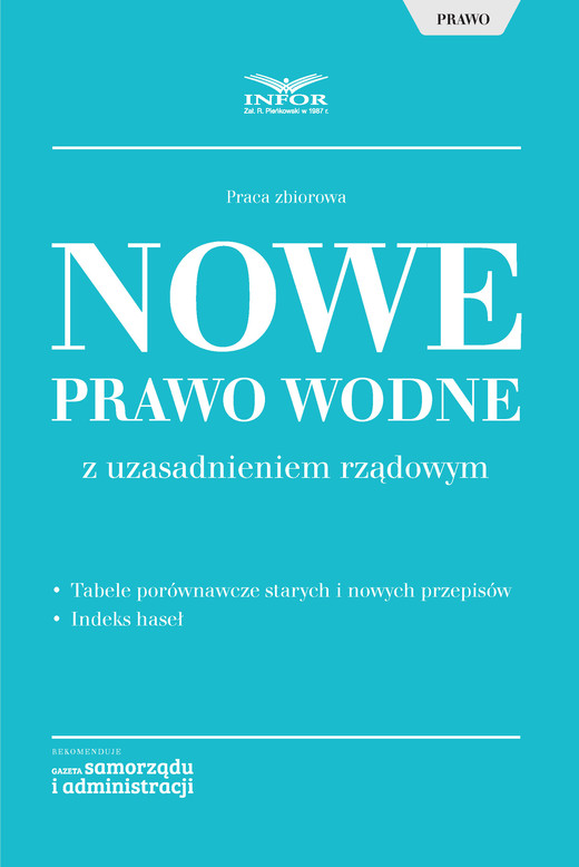 okładka Nowe Prawo wodne z uzasadnieniem rządowym ebook | pdf | Praca Zbiorowa