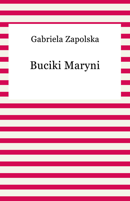 okładka Buciki Maryni ebook | epub, mobi | Gabriela Zapolska