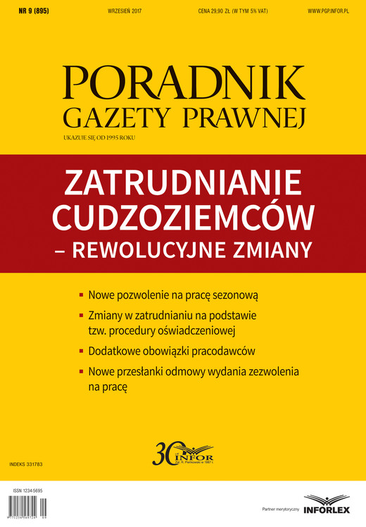 okładka Zatrudnianie cudzoziemców – rewolucyjne zmiany ebook | pdf | Praca Zbiorowa