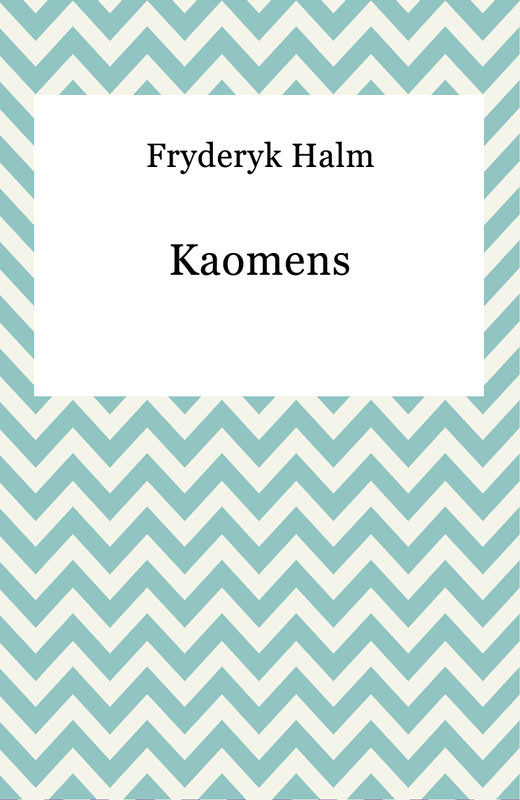 okładka Kaomens ebook | epub, mobi | Fryderyk Halm