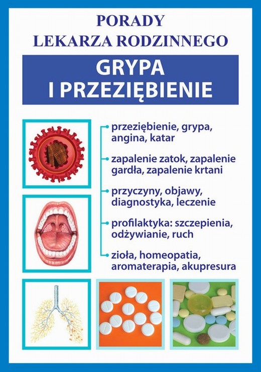 okładka Grypa i przeziębienie ebook | pdf | Praca Zbiorowa