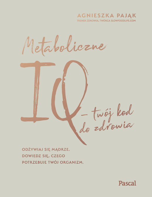 okładka Metaboliczne IQ ebook | epub, mobi | Agnieszka Pająk