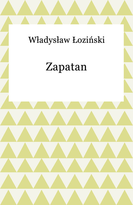 okładka Zapatan ebook | epub, mobi | Władysław Łoziński