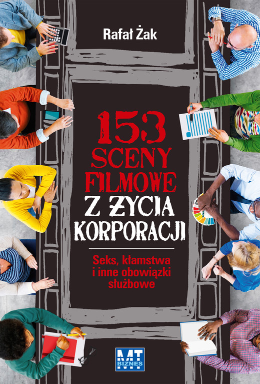 okładka 153 sceny z życia korporacji ebook | epub, mobi | Rafał Żak
