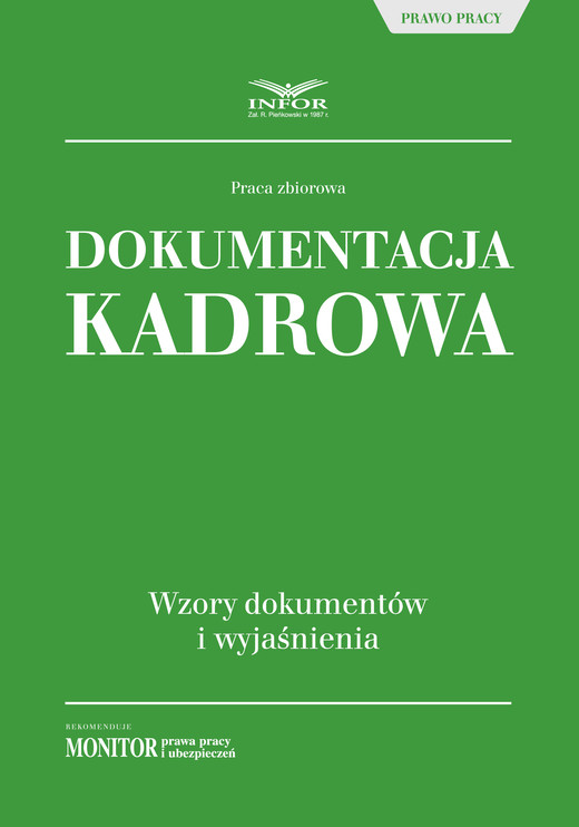 okładka Dokumentacja kadrowa ebook | pdf | Praca Zbiorowa