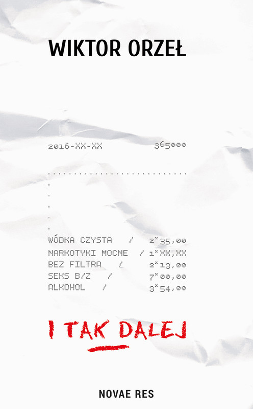 okładka I tak dalej ebook | epub, mobi | Wiktor Orzeł