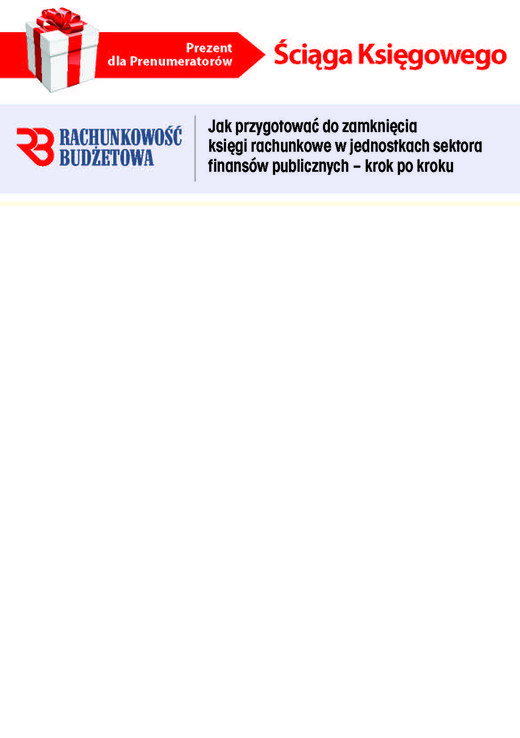okładka Ściąga Księgowego - Jak przygotować do zamknięcia księgi rachunkowe w jednostkach sektora finansów publicznych (PDF) ebook | pdf | INFOR PL SA