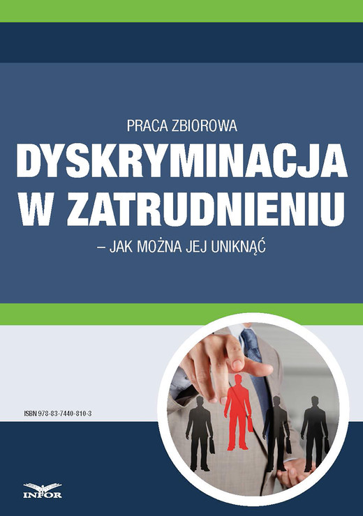okładka Dyskryminacja w zatrudnieniu – jak można jej uniknąć ebook | pdf | INFOR PL SA
