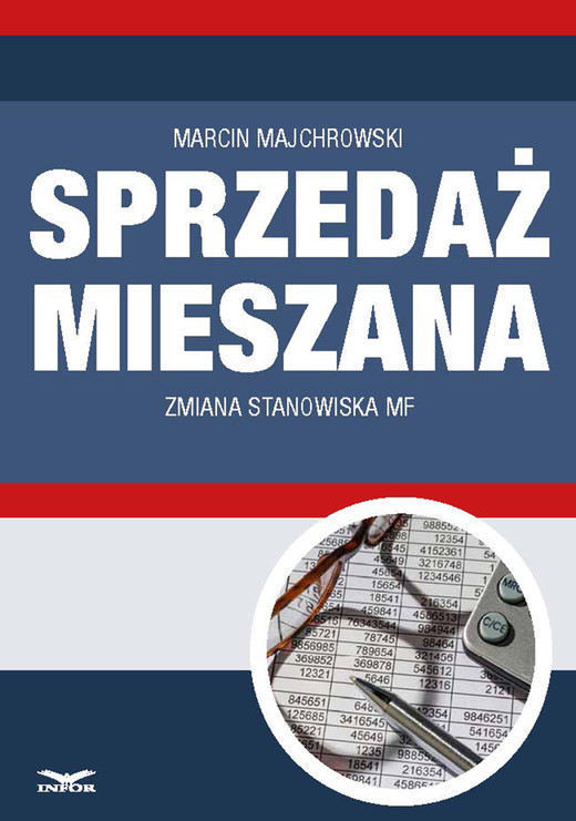 okładka Sprzedaż mieszana - zmiana stanowiska MF ebook | pdf | Marcin Majchrowski
